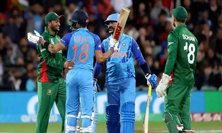 বাংলাদেশ-ভারত সিরিজের সূচি প্রকাশ