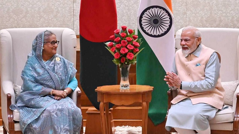 নরেন্দ্র মোদির সঙ্গে প্রধানমন্ত্রী শেখ হাসিনার বৈঠক আজ