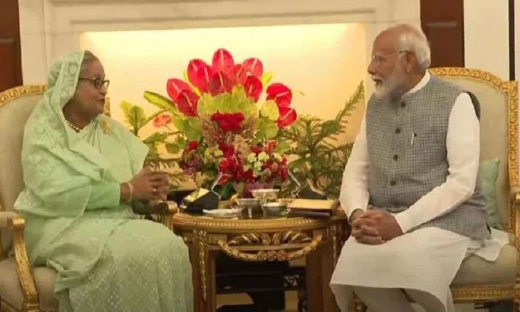দিল্লিতে শেখ হাসিনা-নরেন্দ্র মোদির বৈঠক