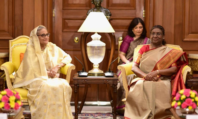 বাংলাদেশের অর্থনৈতিক অগ্রগতির প্রশংসা ভারতের রাষ্ট্রপতির