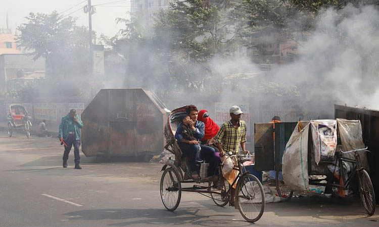বায়ুদূষণের শীর্ষে কঙ্গোর কিনশাসা, মধ্যম ঢাকা