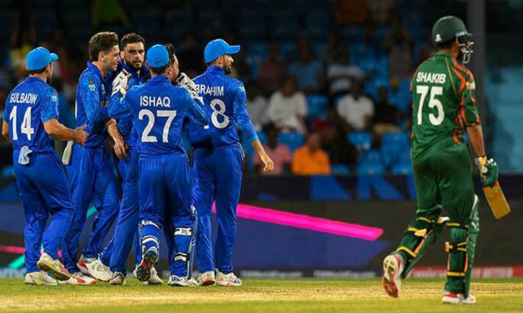 বাংলাদেশকে হারিয়ে সেমিতে আফগানিস্তান
