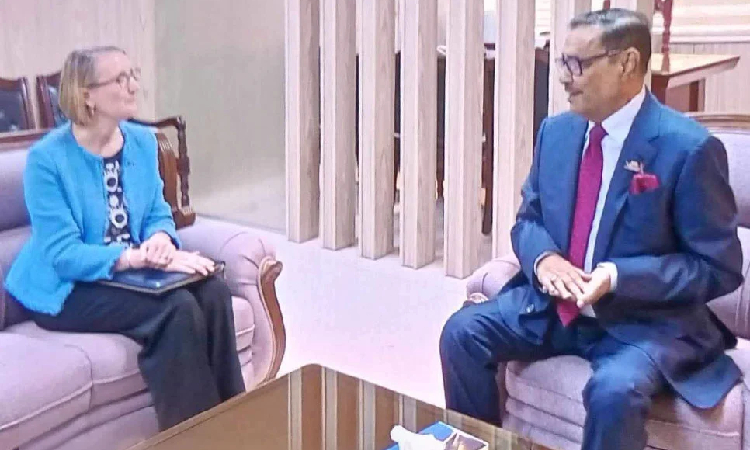 ওবায়দুল কাদেরের সঙ্গে ব্রিটিশ হাইকমিশনারের সৌজন্য সাক্ষাৎ