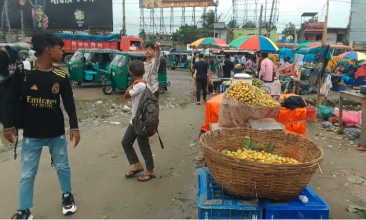 ব্রাহ্মণবাড়িয়ায় ফুটপাত ভাড়া দিয়ে চাঁদাবাজি