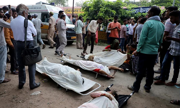 ভারতে পদদলিত হয়ে মৃতের সংখ্যা বেড়ে ১১৬