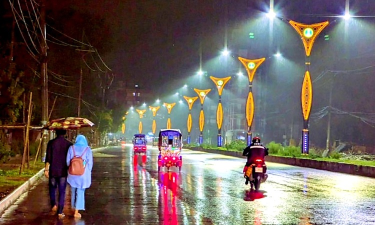 রাজশাহীতে মৌসুমের সর্বোচ্চ বৃষ্টিপাতের রেকর্ড