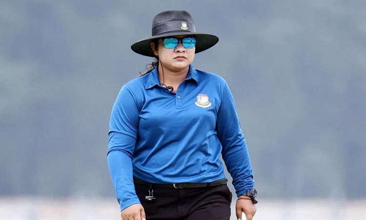এশিয়া কাপে প্রথম বাংলাদেশি নারী আম্পায়ার জেসি