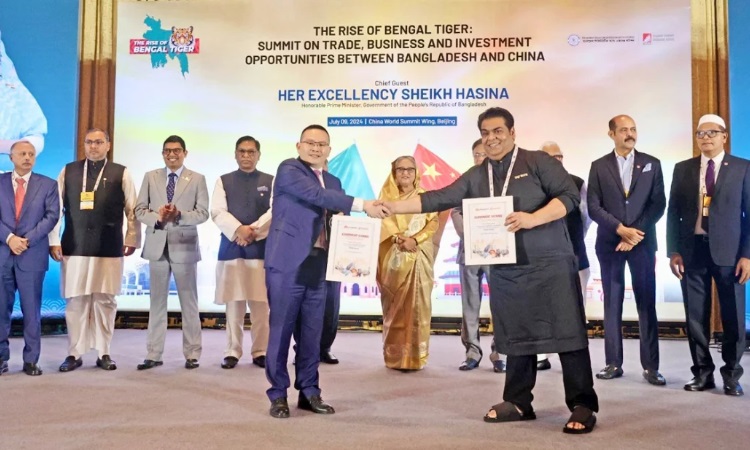 প্রধানমন্ত্রীর চীন সফর: হুয়াওয়ে-নগদ চুক্তি