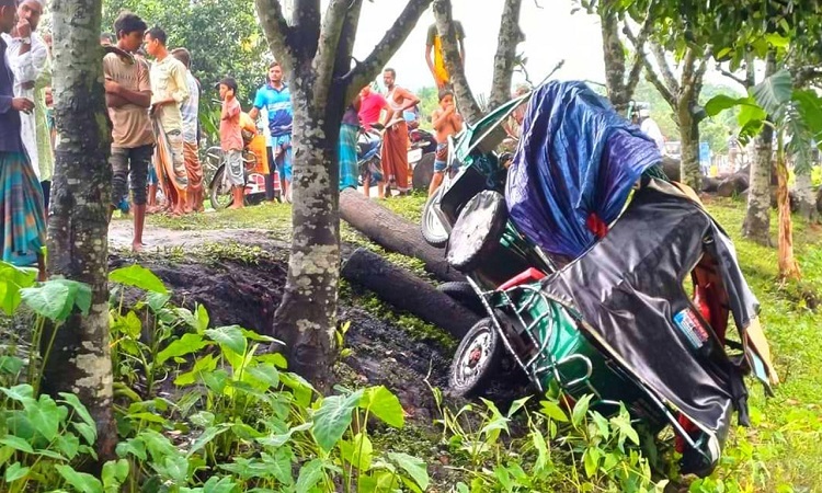 ময়মনসিংহে ট্রাকের ধাক্কায় অটোরিকশার ৩ যাত্রী নিহত