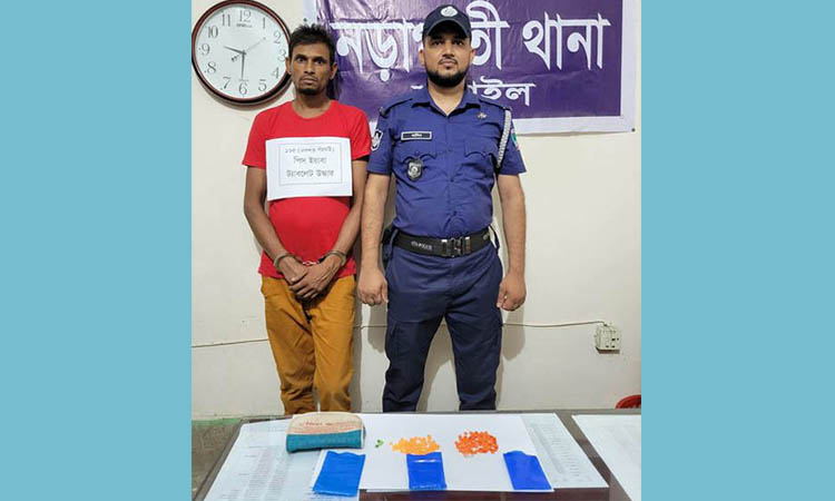 নড়াইলে ইয়াবাসহ মাদক ব্যবসায়ী গ্রেফতার