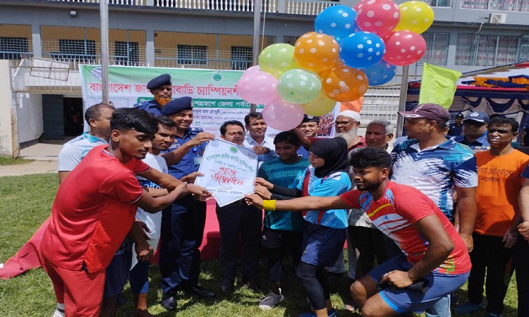 নড়াইলে জাতীয় কাবাডি চ্যাম্পিয়নশিপের উদ্বোধন