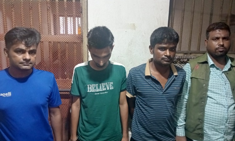 হিলিতে মাদকদ্রব্যসহ আটক ৩