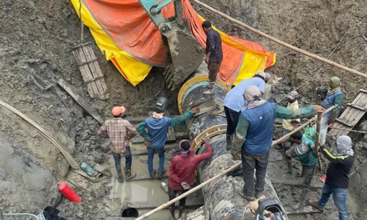 ক্ষতিগ্রস্ত পাইপ মেরামত, বিকেলে স্বাভাবিক হচ্ছে গ্যাস সরবরাহ