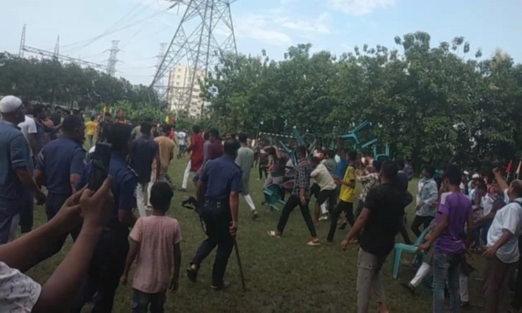 বঙ্গবন্ধু গোল্ডকাপ ফুটবল টুর্নামেন্ট সংঘর্ষে পণ্ড, আহত ১০
