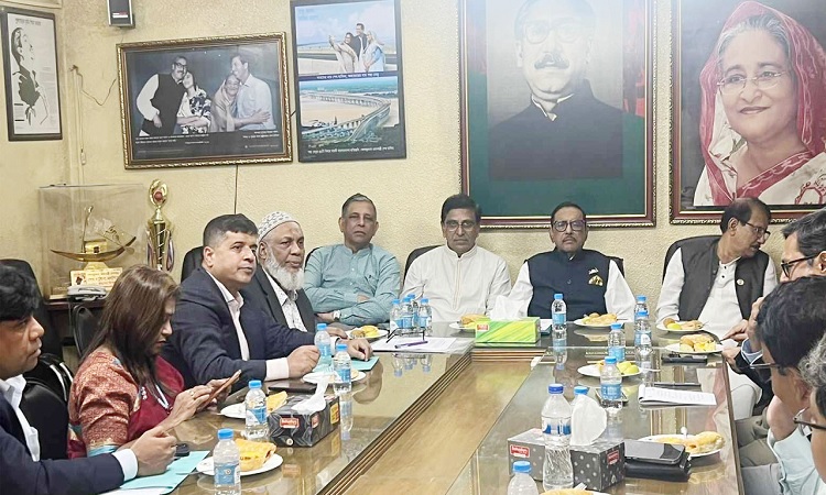 ওবায়দুল কাদেরের সঙ্গে বৈঠকে বিশ্ববিদ্যালয় শিক্ষকরা