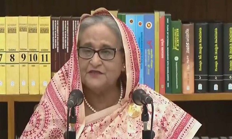 চীন সফর নিয়ে সংবাদ সম্মেলনে প্রধানমন্ত্রী