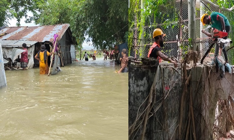 কক্সবাজারে জলাবদ্ধতায় জনভোগান্তি চরমে