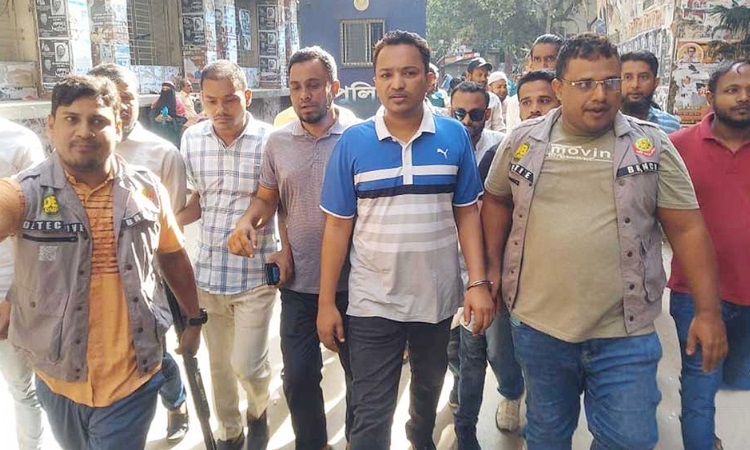 ছাত্রদলের সাবেক সভাপতিসহ ৭ জনের ২ দিনের রিমান্ড