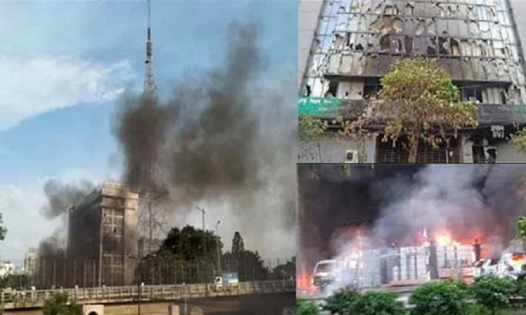 হামলা-অগ্নিসংযোগে সরকারি ৩ সংস্থার ক্ষতি ১২০০ কোটি টাকা