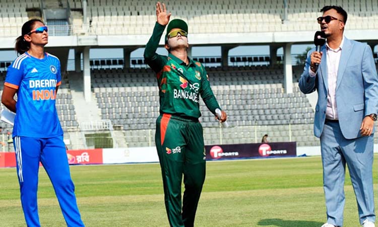 সেমিফাইনালে ভারতের বিপক্ষে টস জিতে ব্যাটিংয়ে বাংলাদেশ