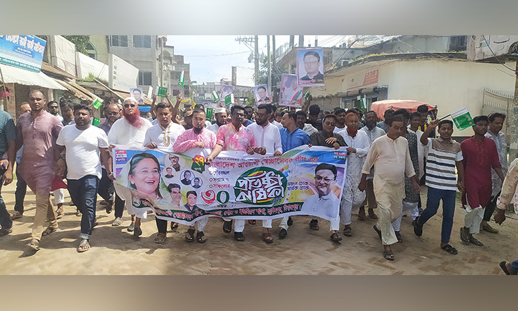 হিলিতে স্বেচ্ছাসেবক লীগের ৩০তম প্রতিষ্ঠা বার্ষিক পালিত