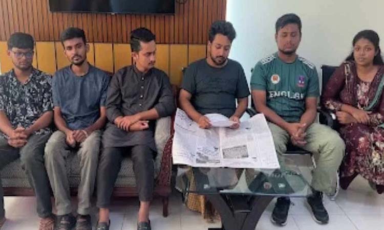 জোর করে বিবৃতি দেয়নি ৬ সমন্বয়ক, জানাল স্বজনরা