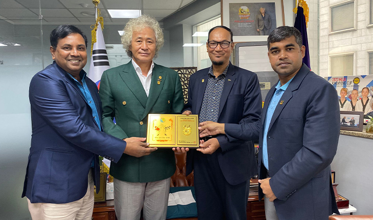 বিশ্ব পুলিশ তায়কোয়ানদো ফেডারেশনের সাথে বাংলাদেশের ফলপ্রসূ আলোচনা