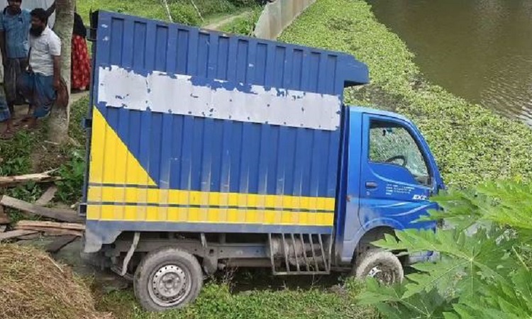 শেরপুরে পিকআপ ভ্যান চাপায় নারী নিহত