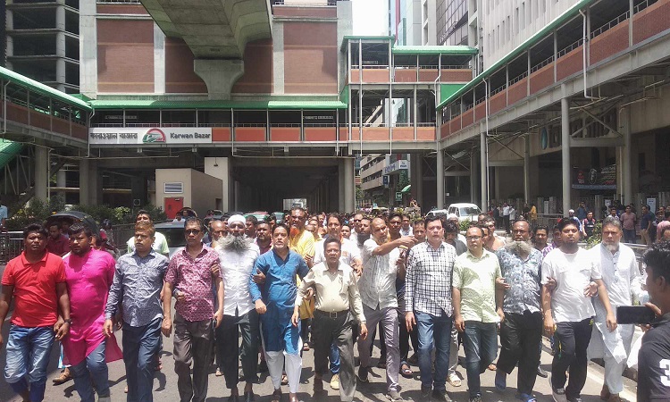 রাজধানীজুড়ে আওয়ামী লীগের শোডাউন