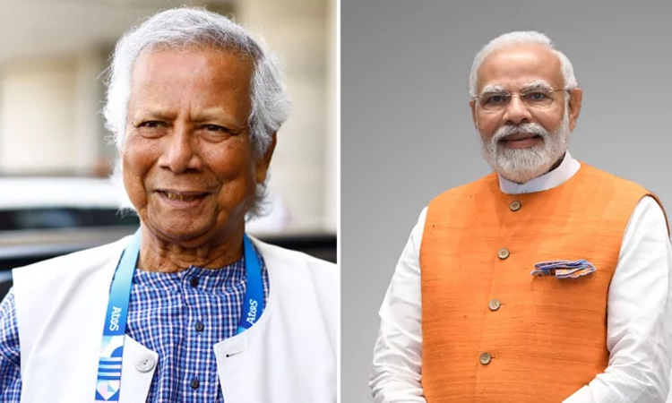 ড. ইউনূসকে শুভকামনা জানালেন মোদী