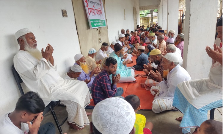 ঠাকুরগাঁওয়ে আন্দোলনে নিহতদের স্মরণে বিএনপির দোয়া মাহফিল