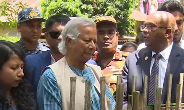 আবু সাঈদের কবর জিয়ারতের পর যা বললেন ড. ইউনূস