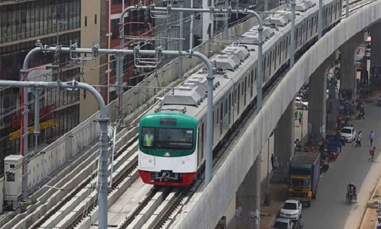 যাত্রী ছাড়া মেট্রোরেল চলবে আজ