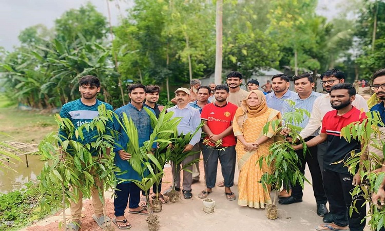 সরিষাবাড়ীতে বৃক্ষরোপন কর্মসূচি