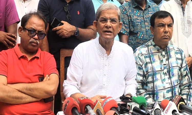 আ. লীগ সংখ্যালঘুদের নিয়ে নাটক করছে: মির্জা ফখরুল