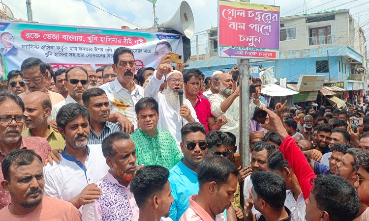 মান্দায় বিএনপির অবস্থান কর্মসূচি