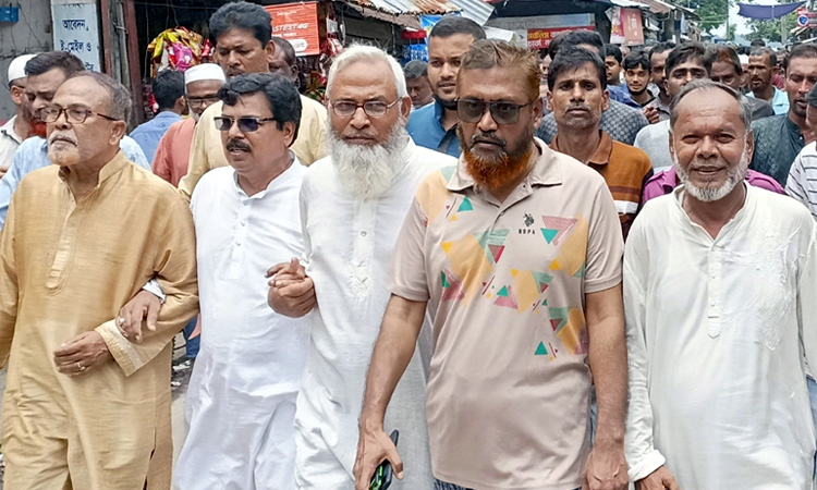 মোরেলগঞ্জে বিএনপি’র বিক্ষোভ মিছিল