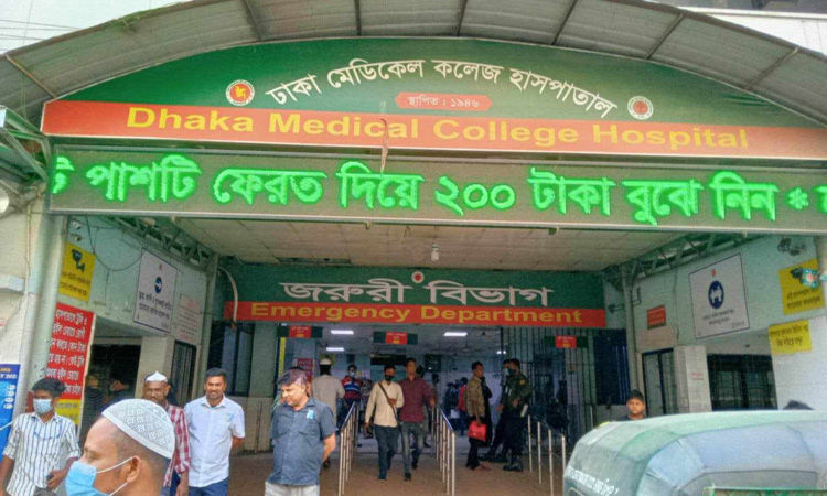 মগবাজারে রেললাইন পারাপারের সময় এক ব্যক্তির মৃত্যু