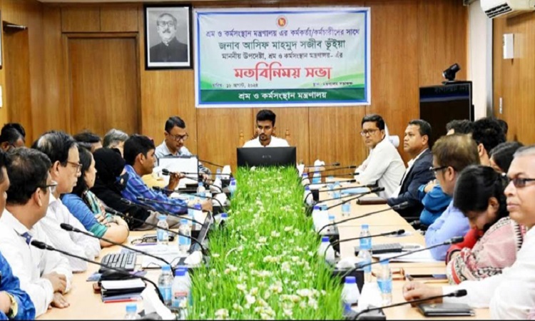 কোনো কার্যক্রম যেন স্থবির না থাকে: কর্মসংস্থান উপদেষ্টা