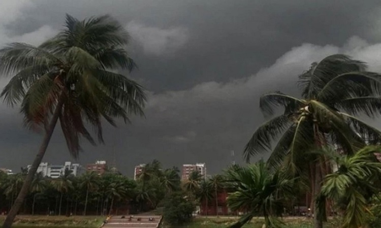 ১১ অঞ্চলে ৬০ কিমি বেগে ঝড়ের আভাস