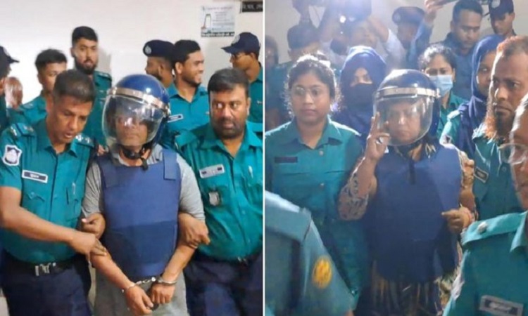 শাকিল আহমেদ-ফারজানা রুপা চার দিনের রিমান্ডে