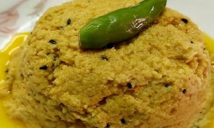 স্বাদে অতুলনীয় মানকচুর ভর্তা