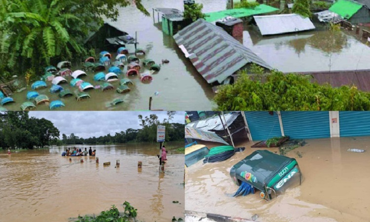 বন্যায় ২৩ জনের মৃত্যু, ক্ষতিগ্রস্ত ৫৫ লাখ মানুষ