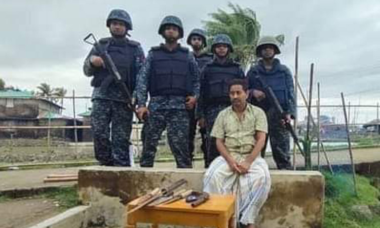 ধলঘাটার সাবেক চেয়ারম্যান অস্ত্রসহ গ্রেফতার