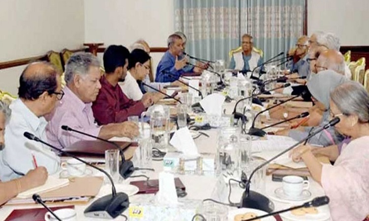 যমুনায় উপদেষ্টা পরিষদের বৈঠক চলছে