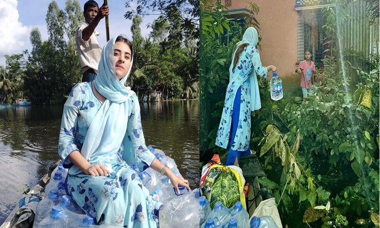 বন্যার্তদের কাছে যেন প্রাপ্য উপহার সামগ্রীগুলো পৌঁছায় : বুবলী