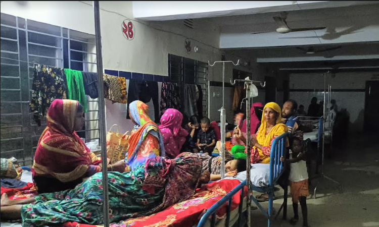 হাসপাতালে জেনারেটর নষ্ট, ভোগান্তিতে রোগীরা