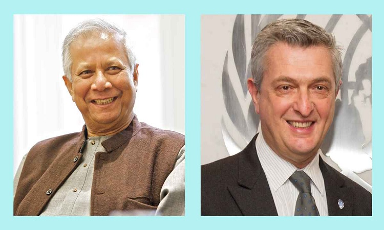 ড. ইউনূসকে জাতিসংঘ শরণার্থীবিষয়ক হাইকমিশনারের অভিনন্দন