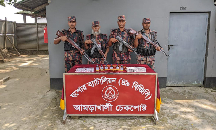 শার্শায় ৬ কোটি টাকা মূল্যের এলএসডি উদ্ধার