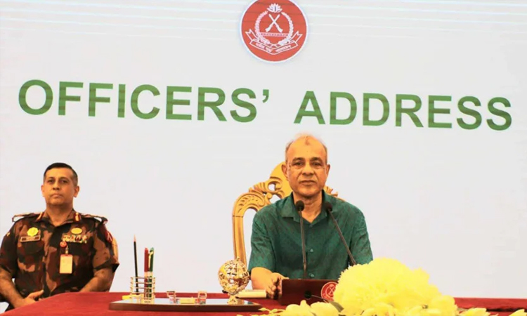 প্রয়োজনে দুর্নীতিবাজদের চাকরিচ্যুত করা হবে, বিজিবি'র প্রতি স্বরাষ্ট্র উপদেষ্টা